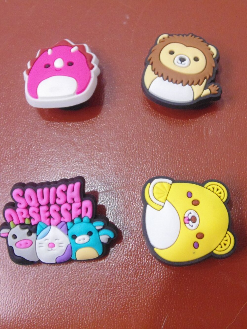 Lot of 10 misc. squishmallow shoe charms